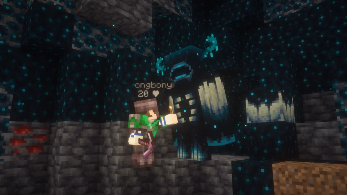 chongbonyi mirando directamente a un warden