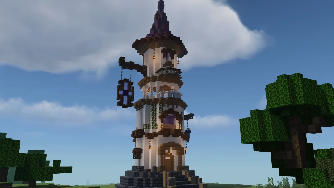 Gato Pan's castle in the El Reto series